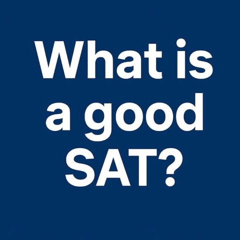 Instagram post: What is a good SAT score